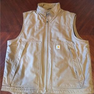 Carhartt Tan Quilted Vest